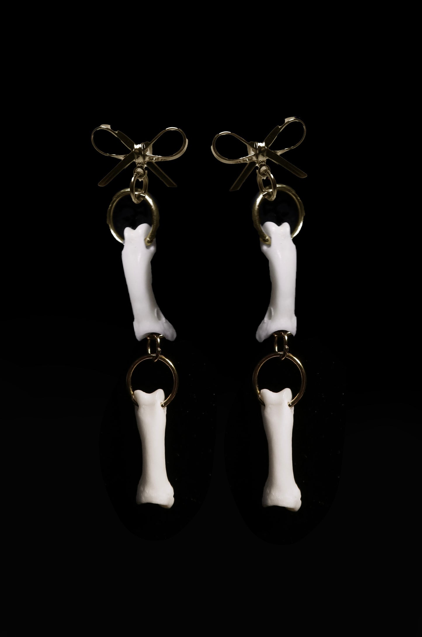 Cutesie Tootsies Toe Bone Earrings