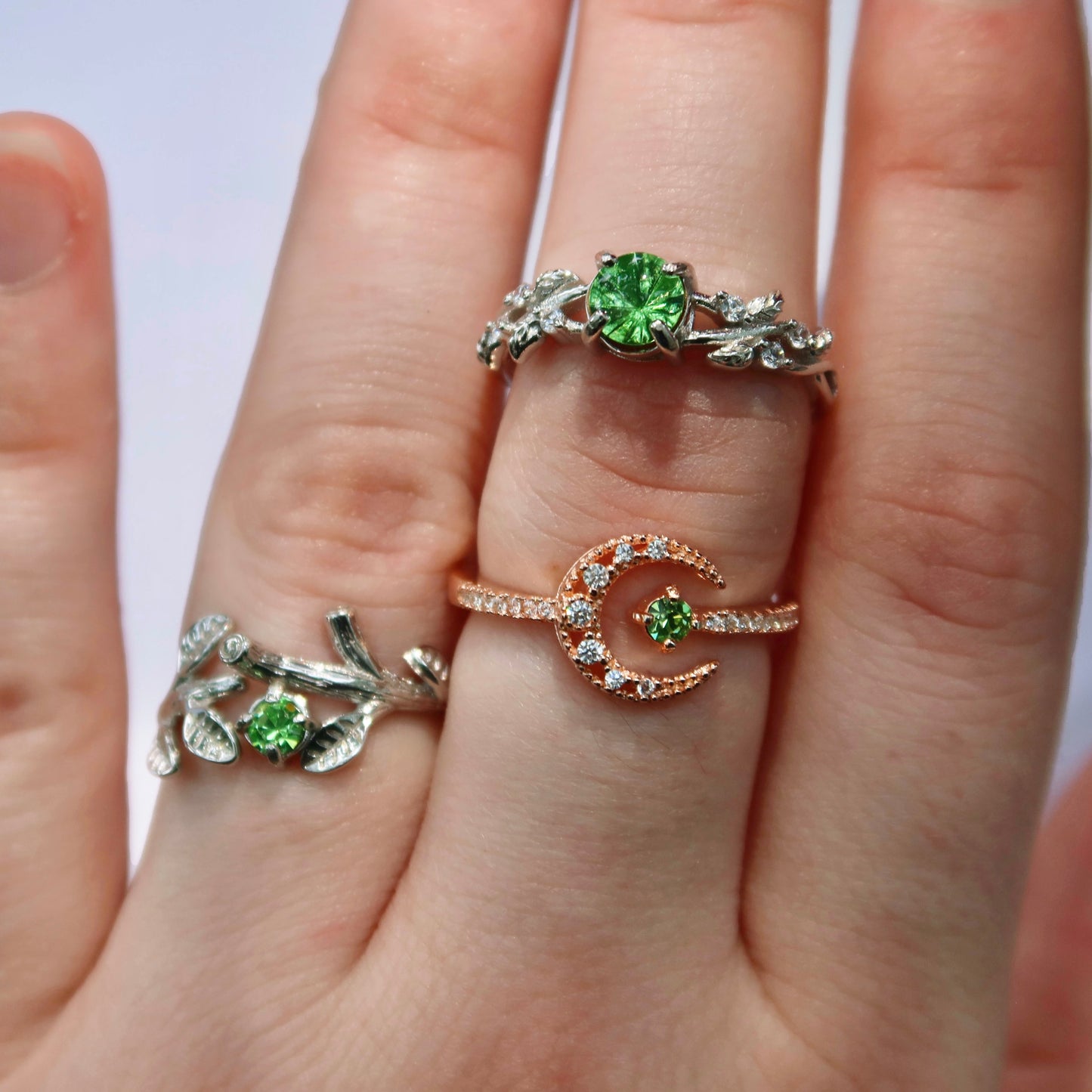 Uranium Glass Ring