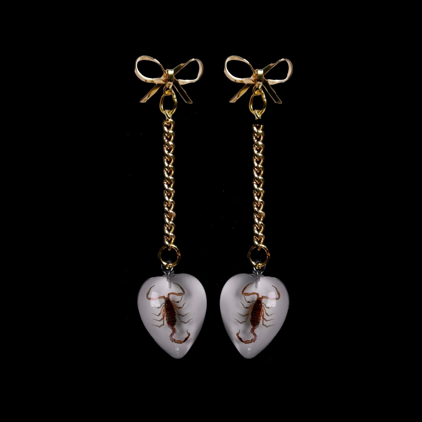Scorpio Luver Preserved Scorpion Earrings