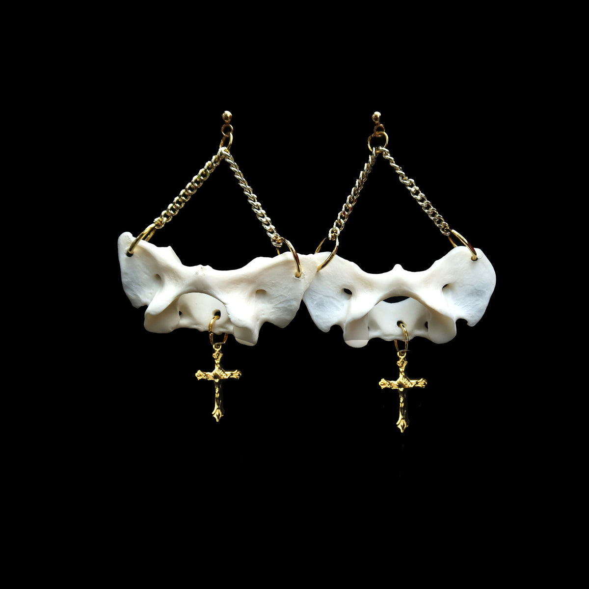 Hold Up the Heavens Atlas Bone Earrings