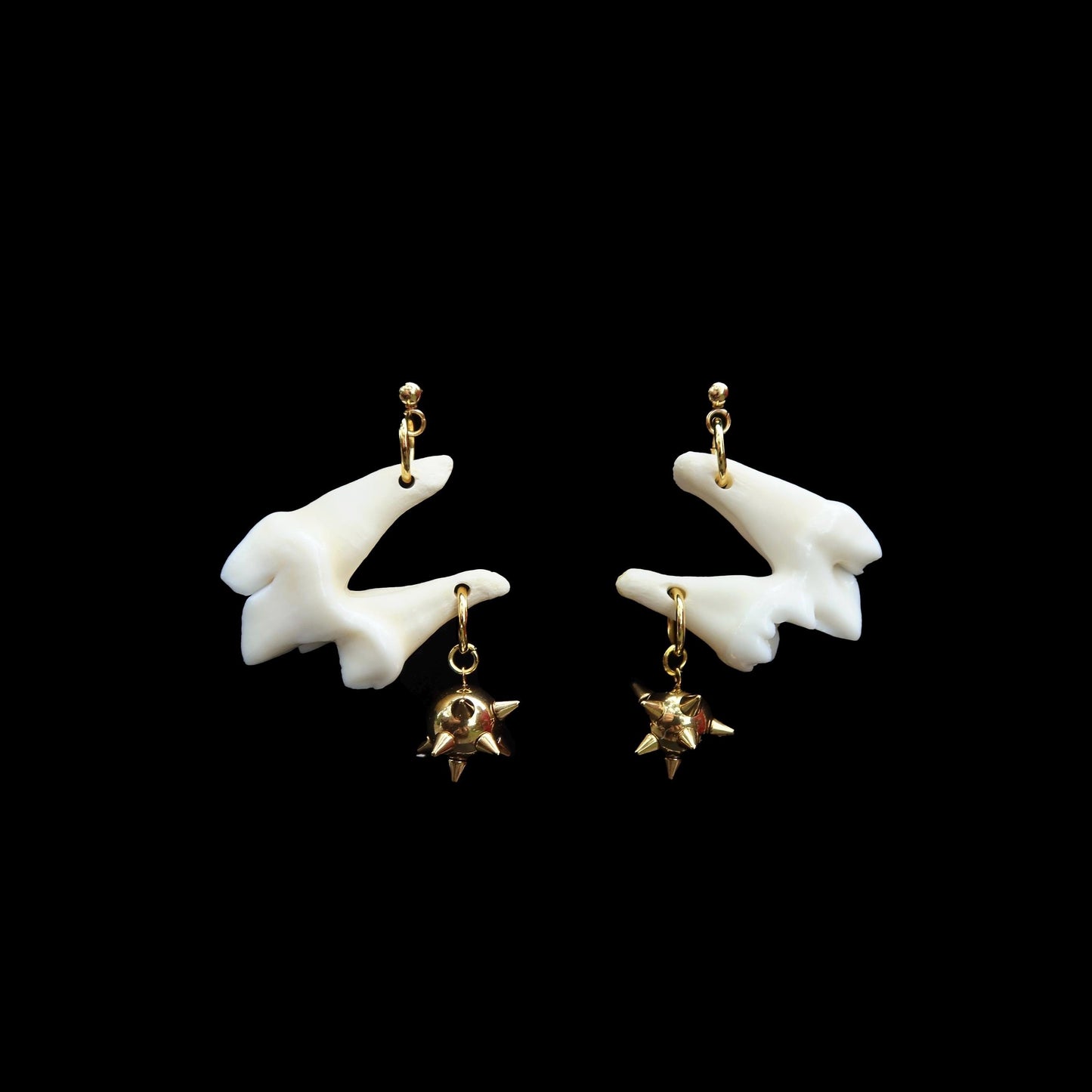 Ares Coyote Molar Earrings