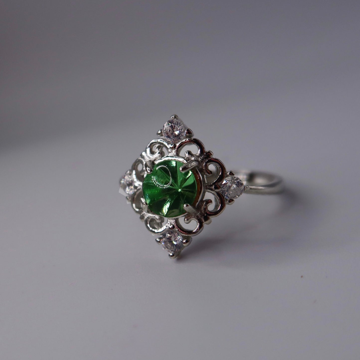 Uranium Glass Ring