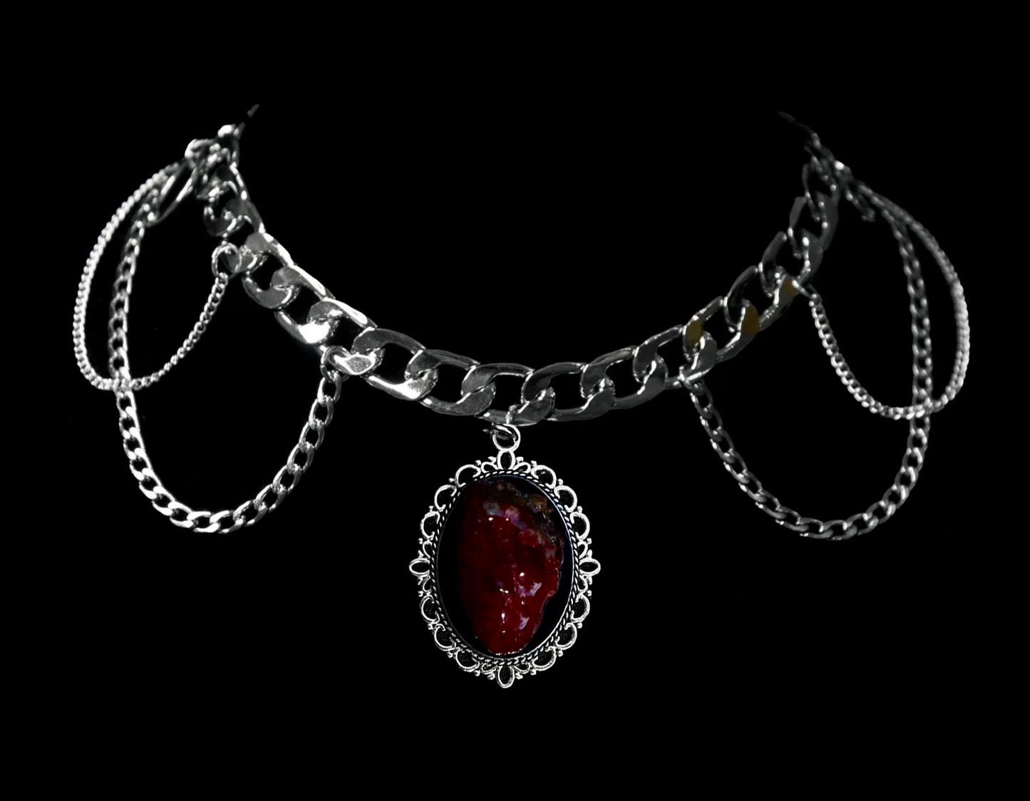 Rotten Hearted Chain Choker