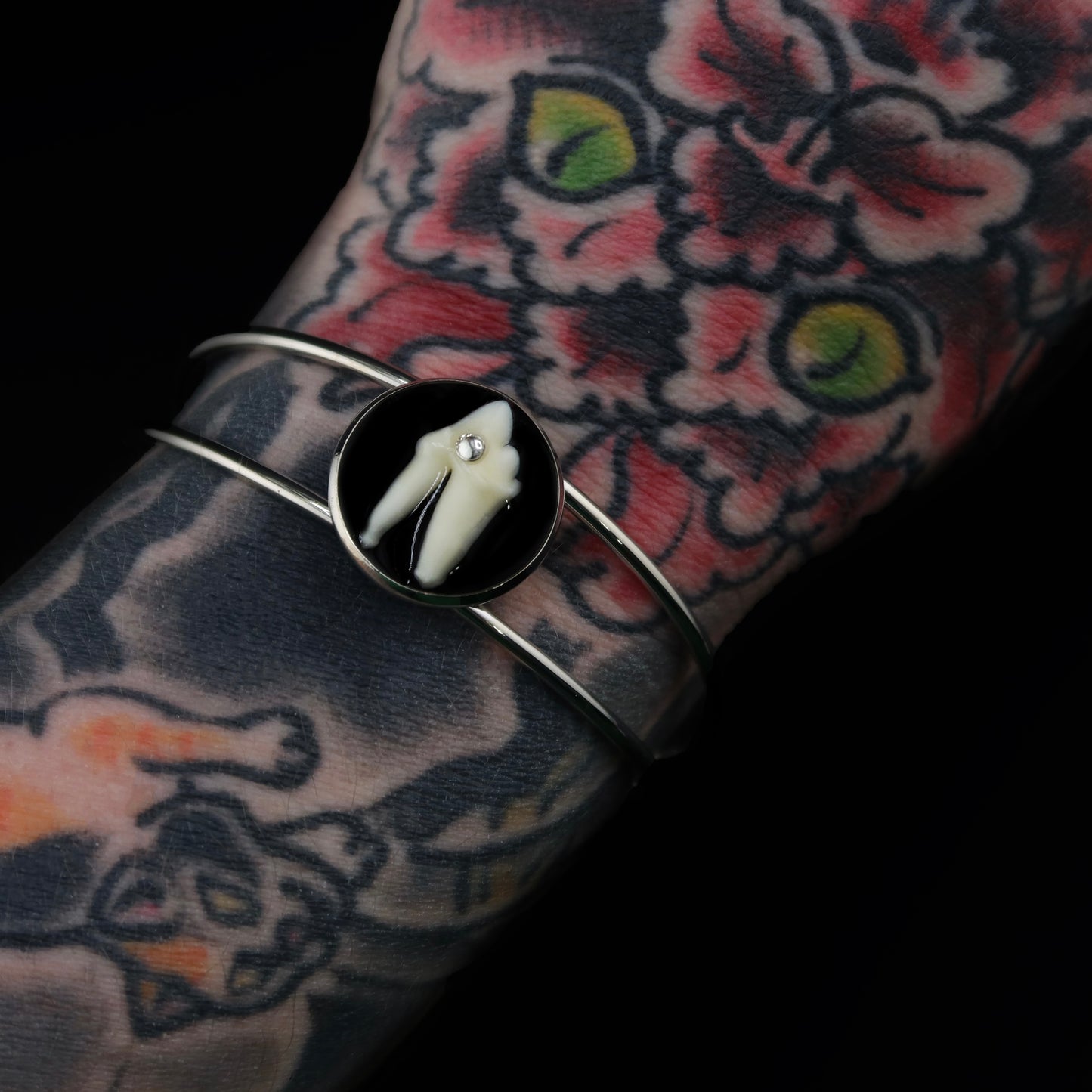 Filled Cavity Bracelet