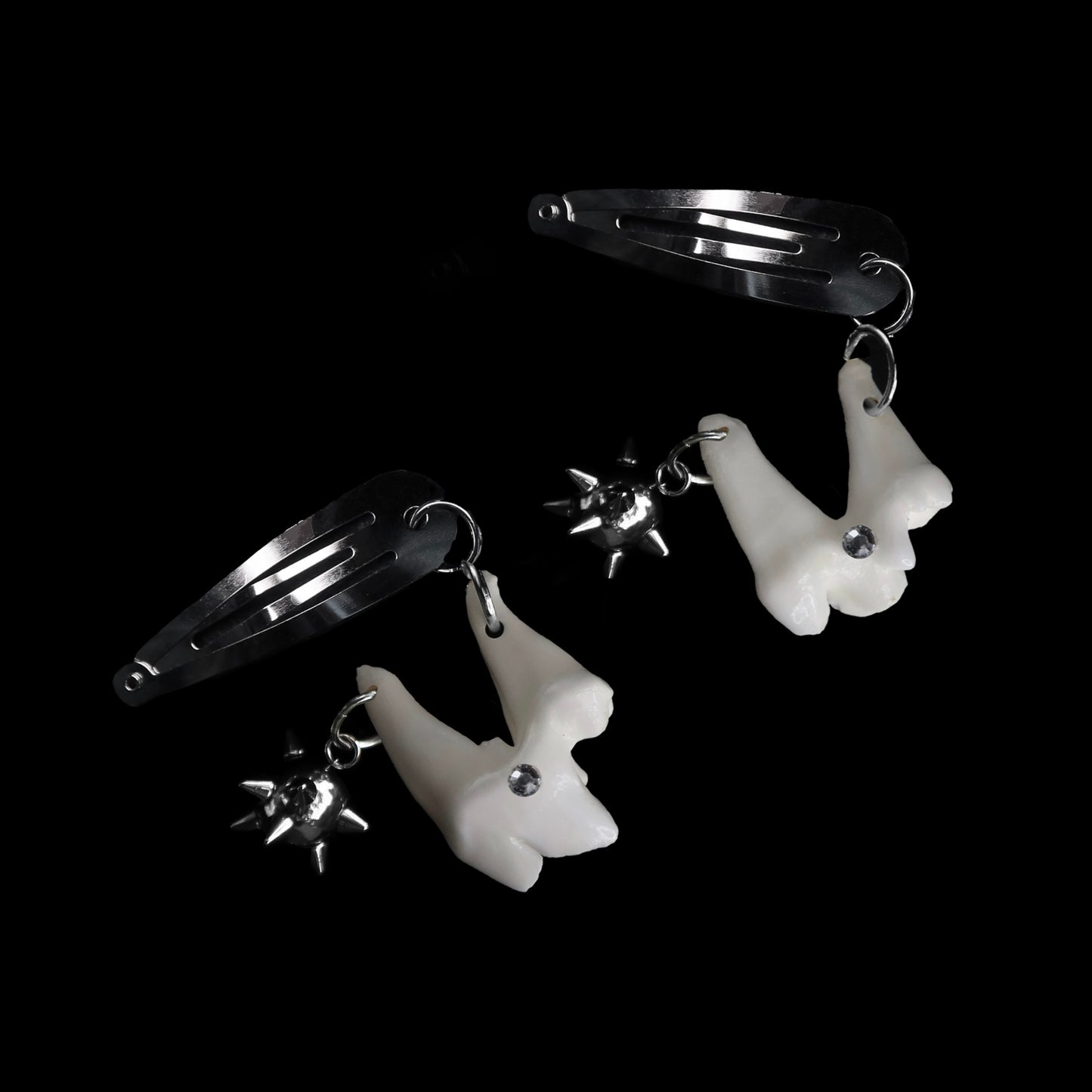 Bone & 🦷 Hair Clips