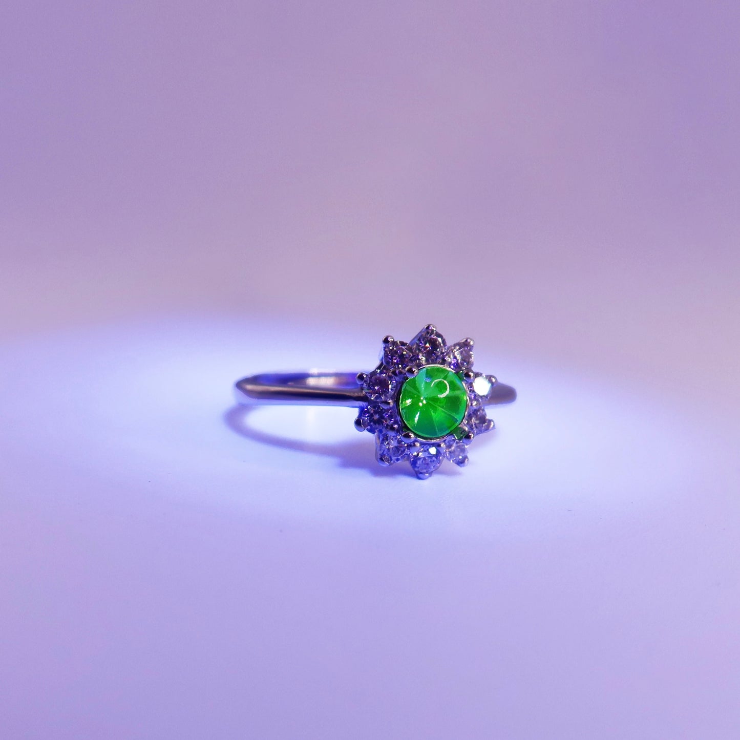 Uranium Glass Ring