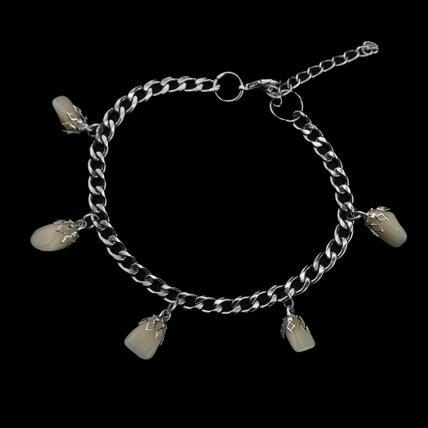 Snaggle Tooth Charm Bracelet