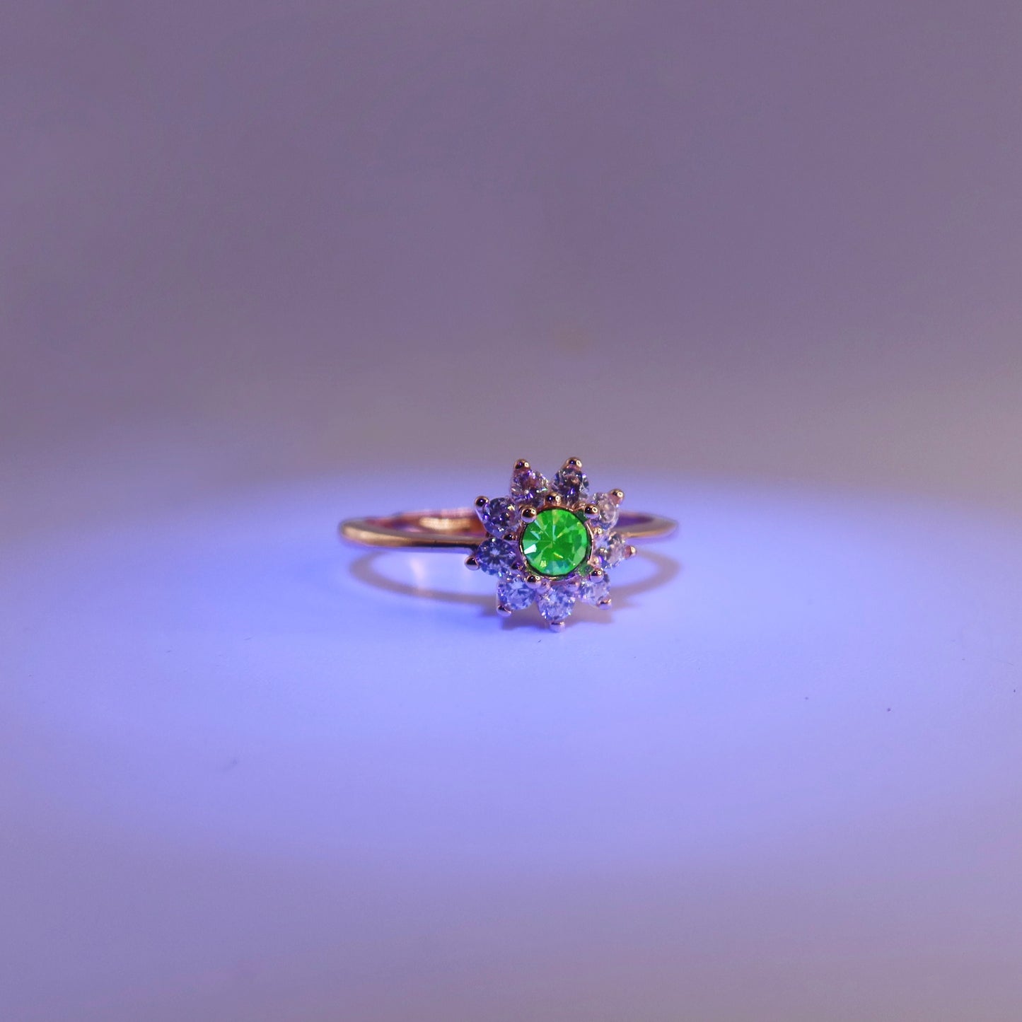 Uranium Glass Ring