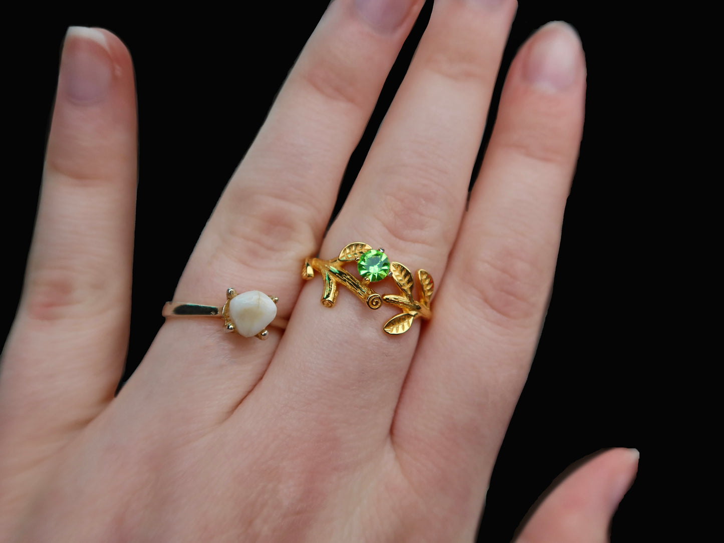 Uranium Glass Ring