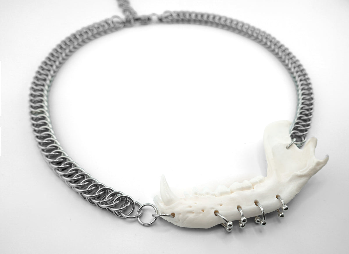 Jaw Breaker Chainmail Choker