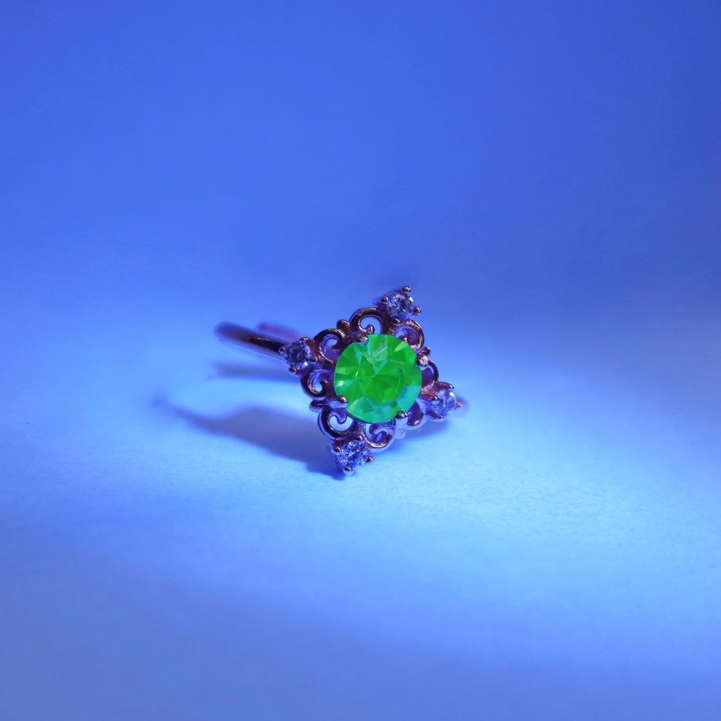 Uranium Glass Ring