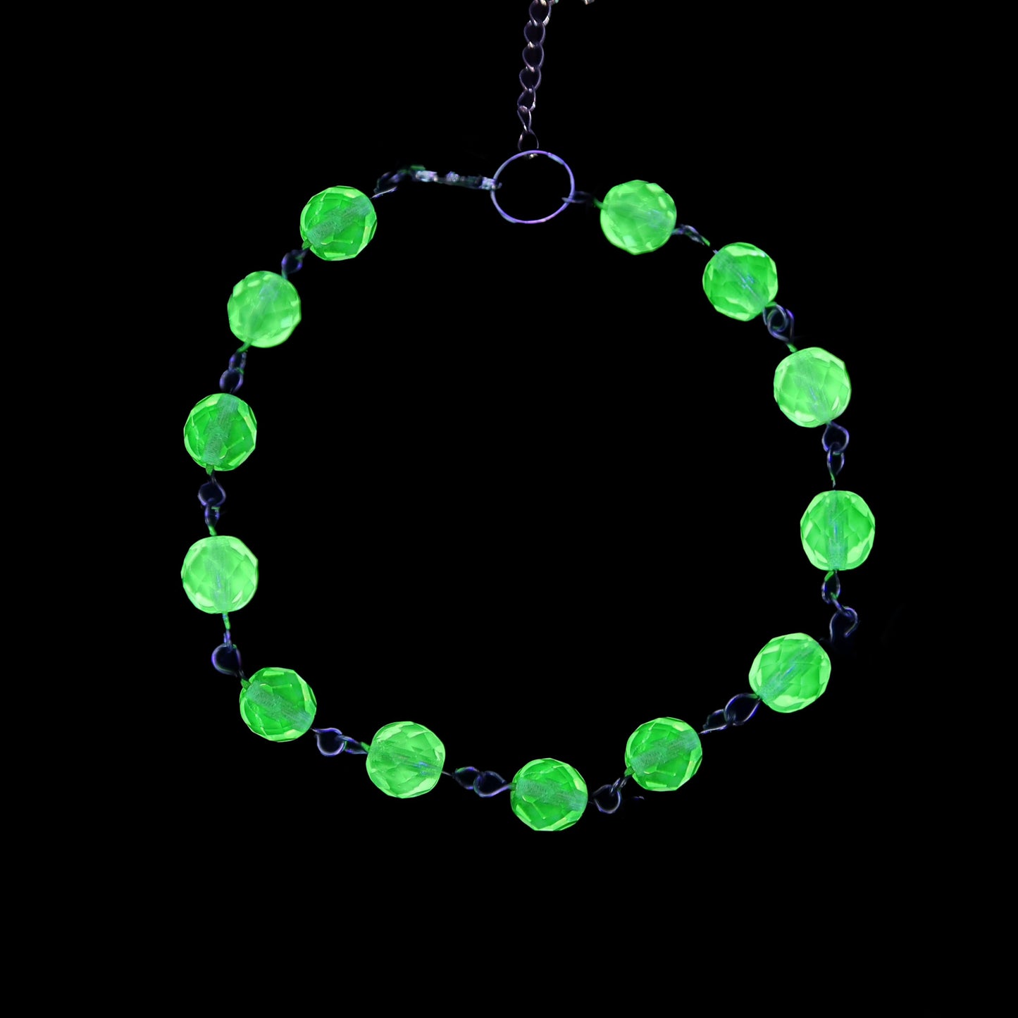 Uranium Glass Bracelet