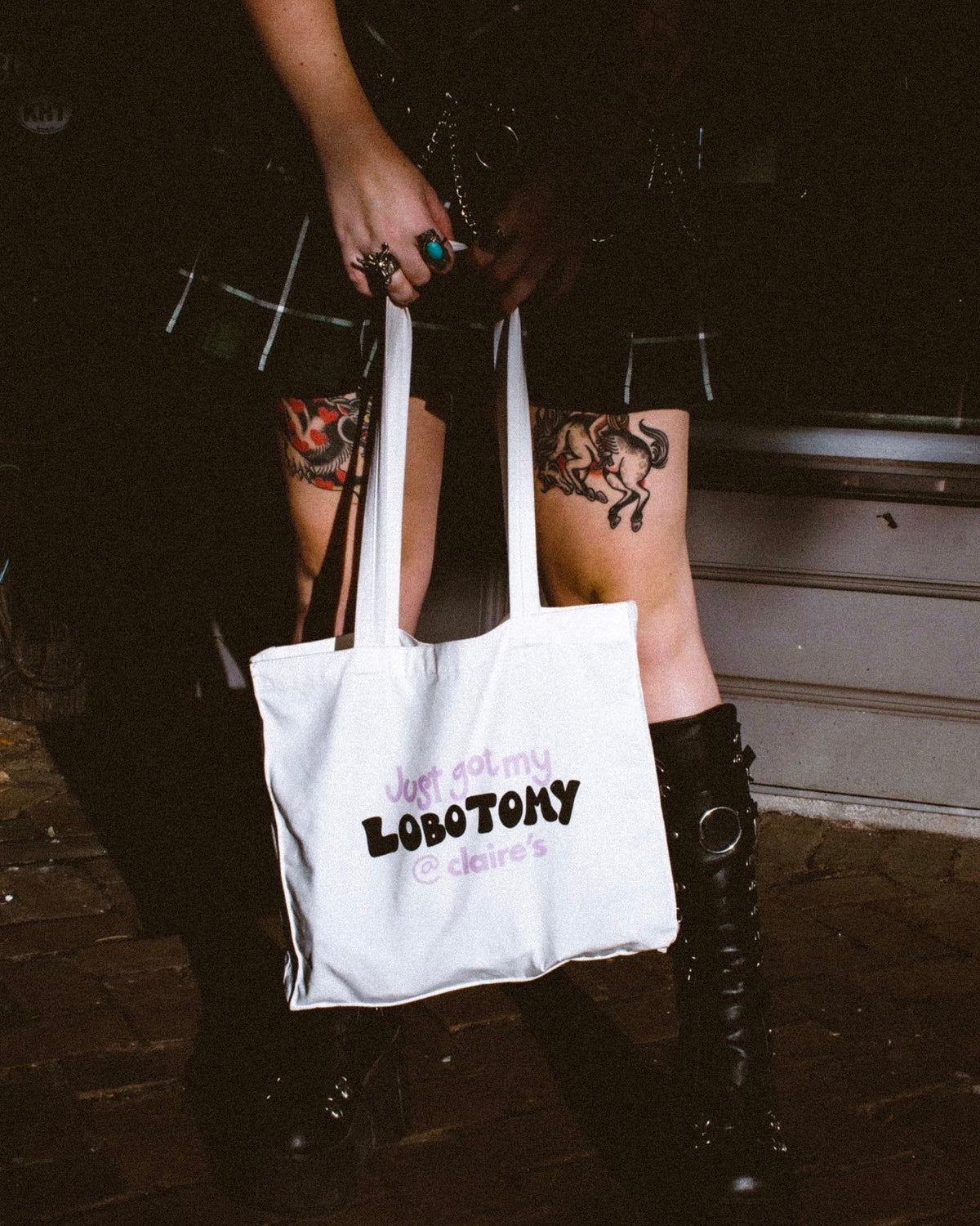 Lobotomy Tote Bag