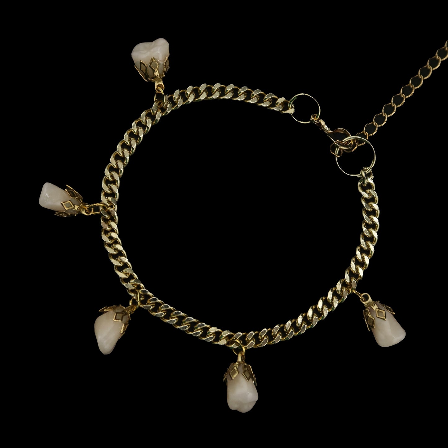 Snaggle Tooth Charm Bracelet
