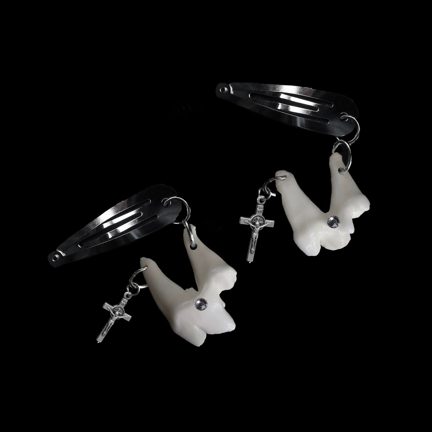 Bone & 🦷 Hair Clips