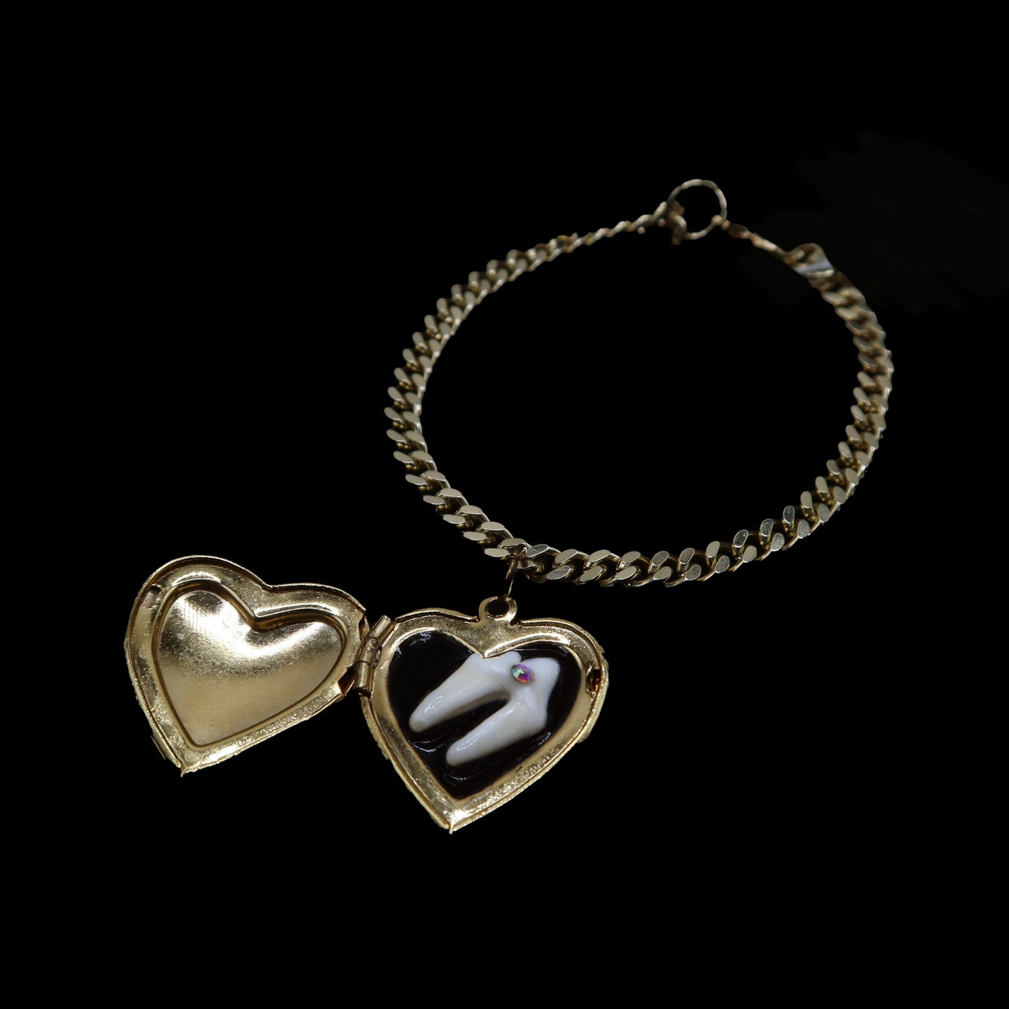 Loose Tooth Locket Bracelet