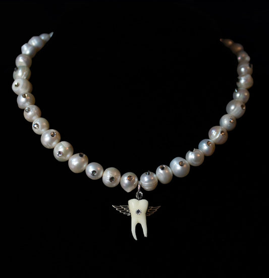 Tooth Fairy 2.0 Pearl Choker