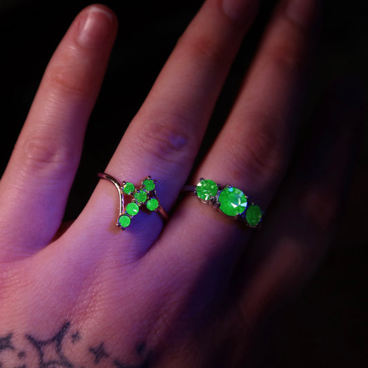 Uranium Glass Ring