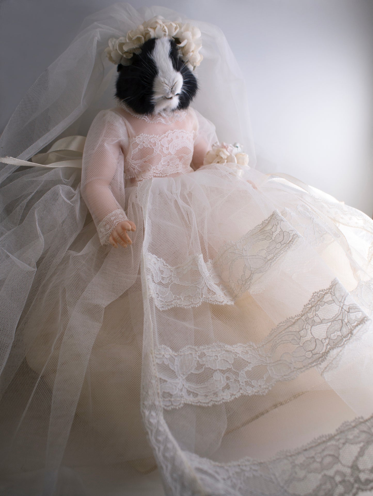 Bride To Be Bunny Doll