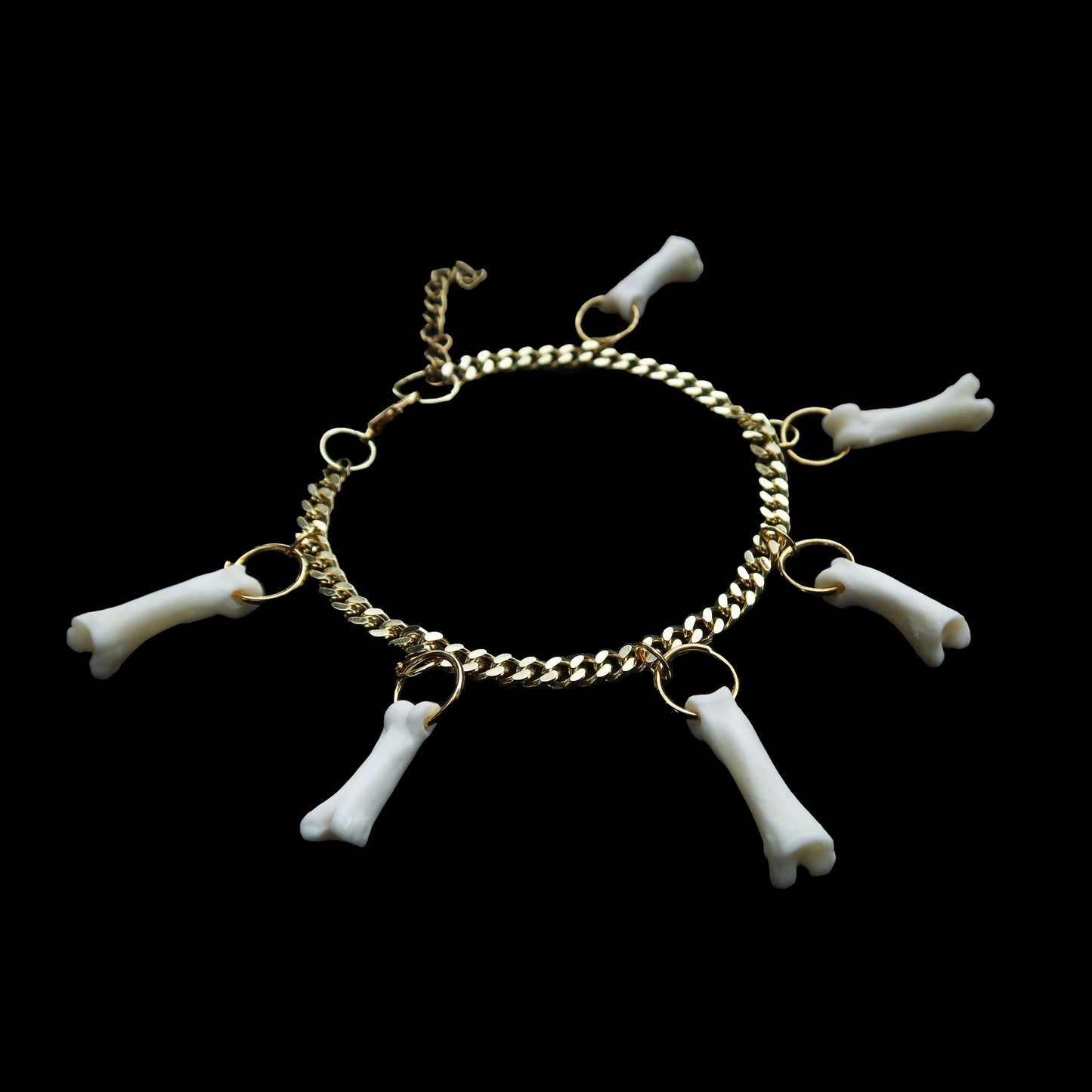 Foot Fetish Toe-bone Charm Bracelet