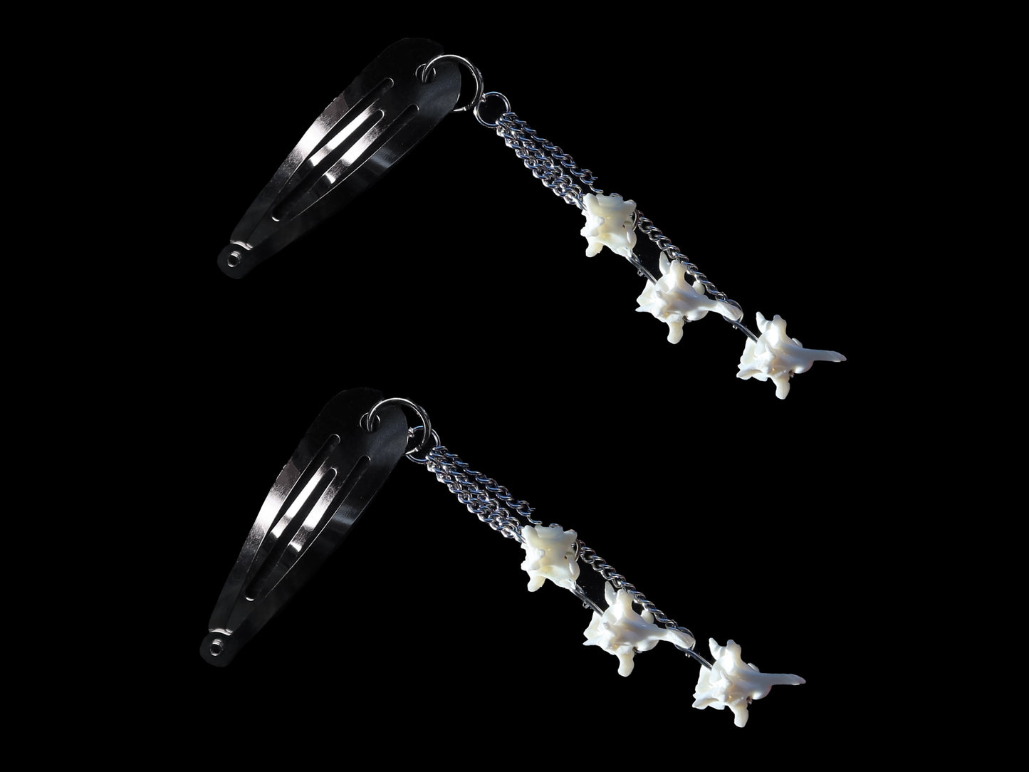Bone & 🦷 Hair Clips