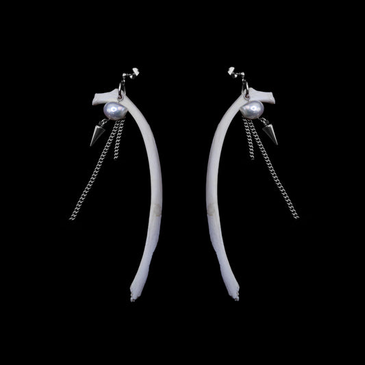 Rib Bone Earrings
