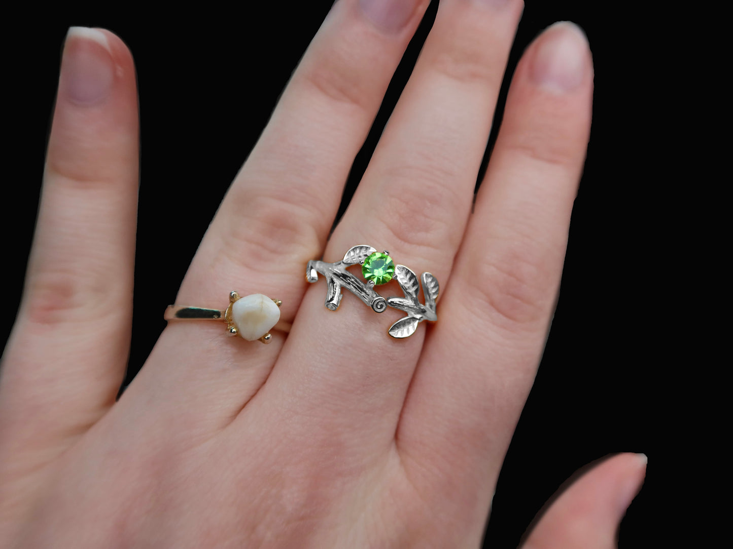 Uranium Glass Ring