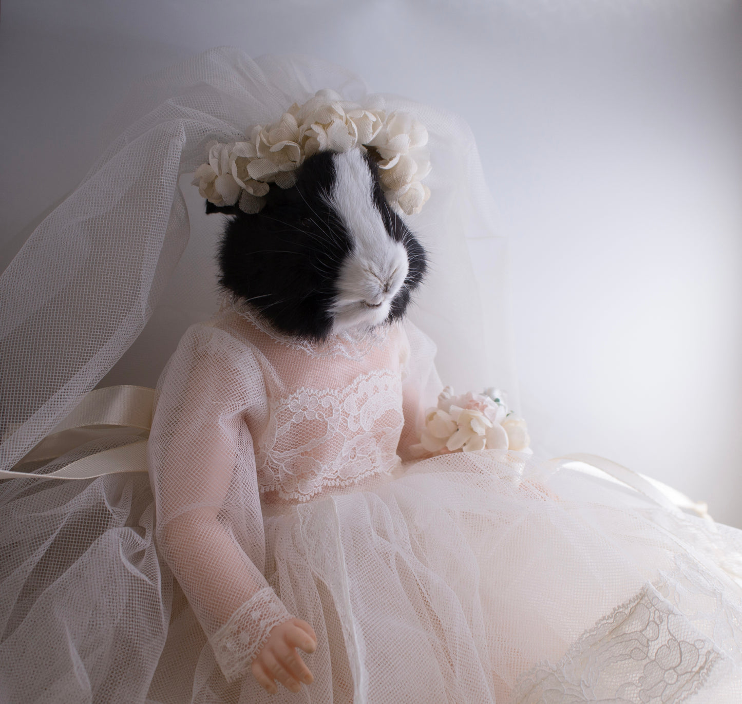 Bride To Be Bunny Doll