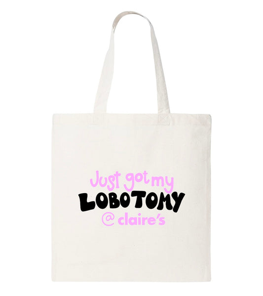 Lobotomy Tote Bag