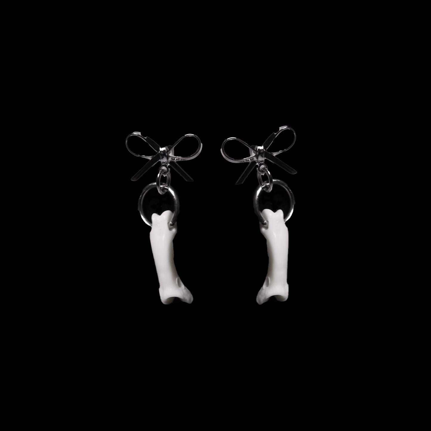 Cutesie Tootsies Toe Bone Earrings