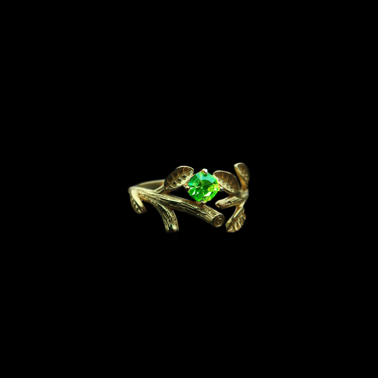Uranium Glass Ring