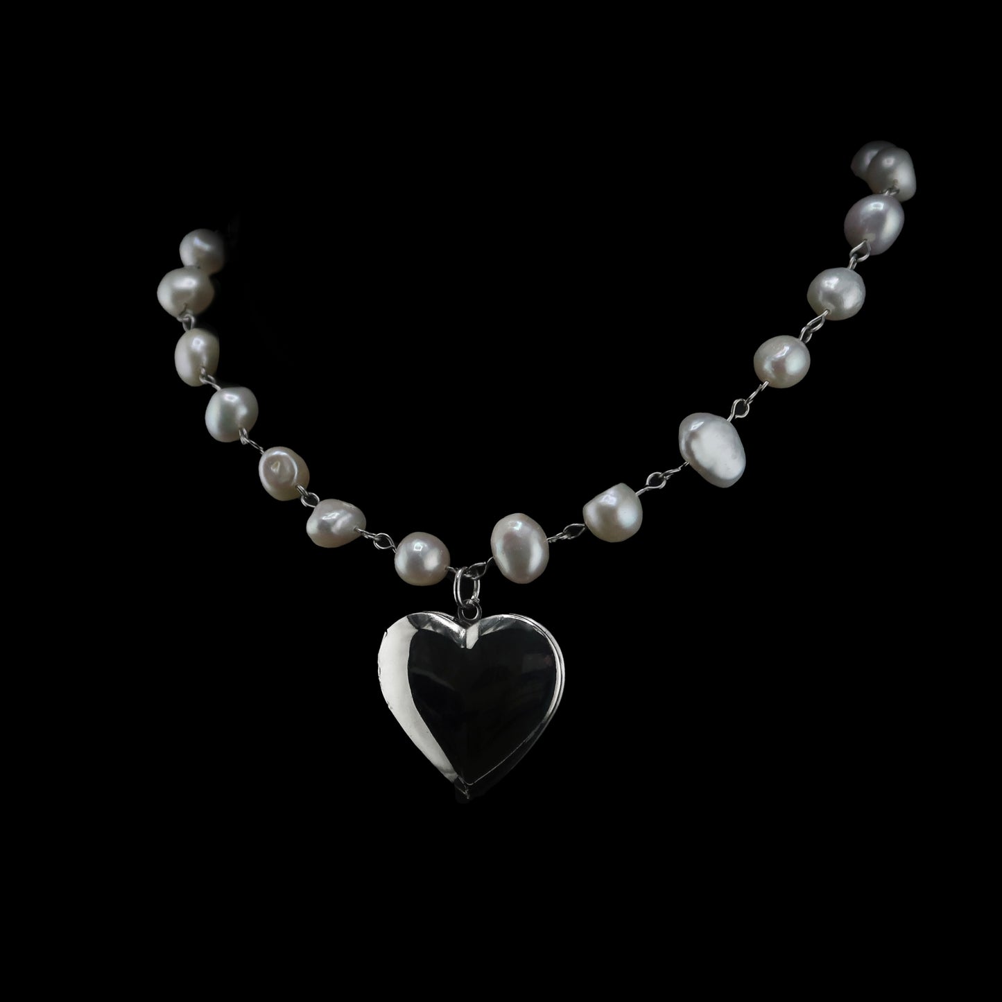 Loose Tooth Locket Pearl Strand