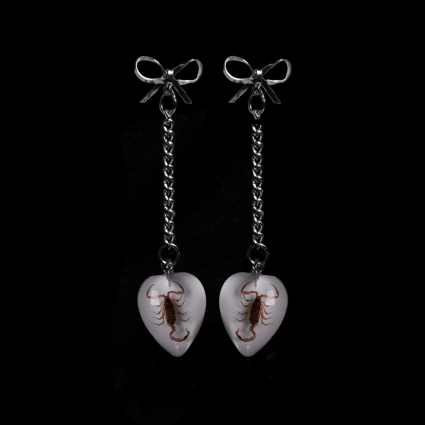 Scorpio Luver Preserved Scorpion Earrings