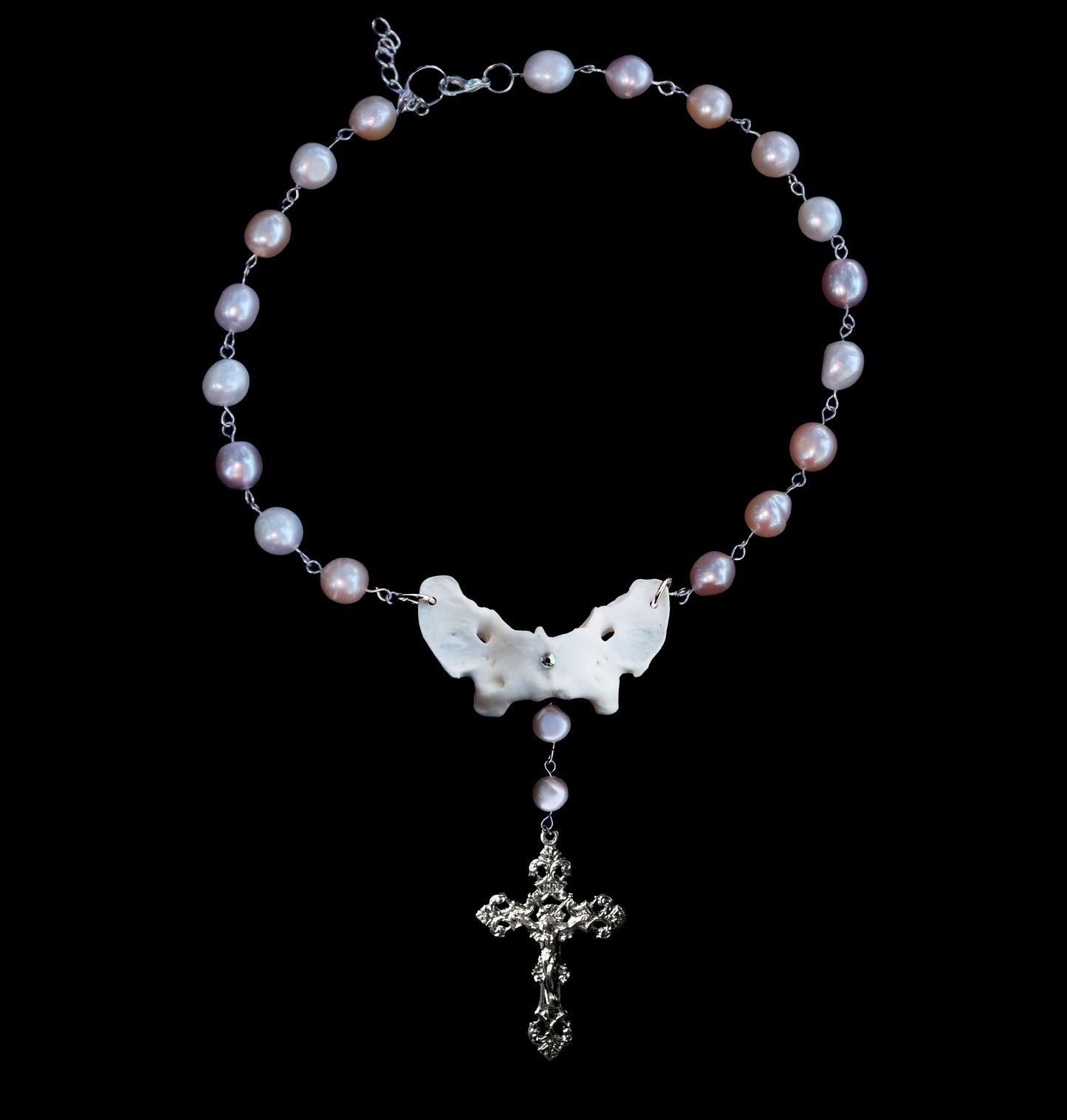 Atlas Bone Pearl Rosary