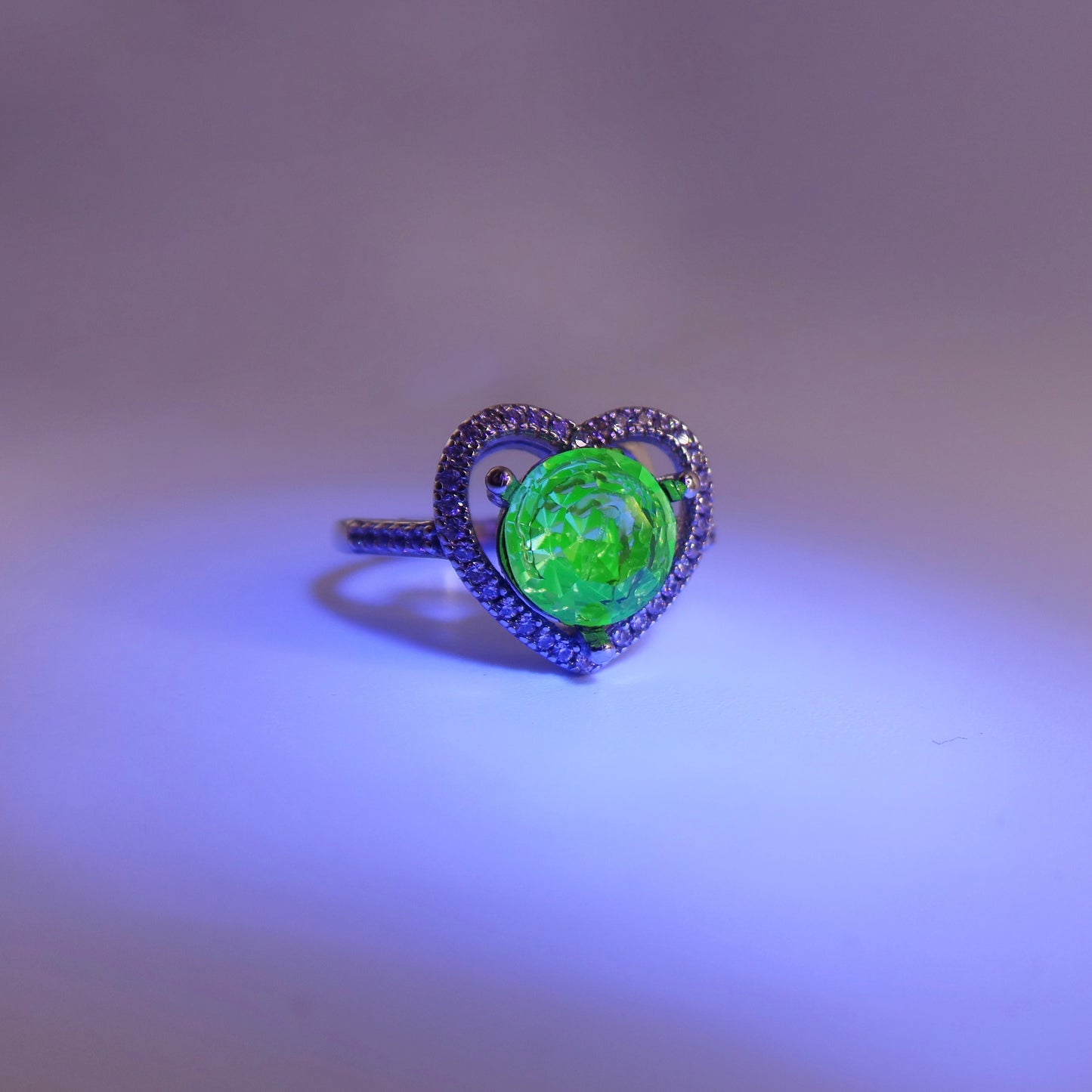 Uranium Glass Ring