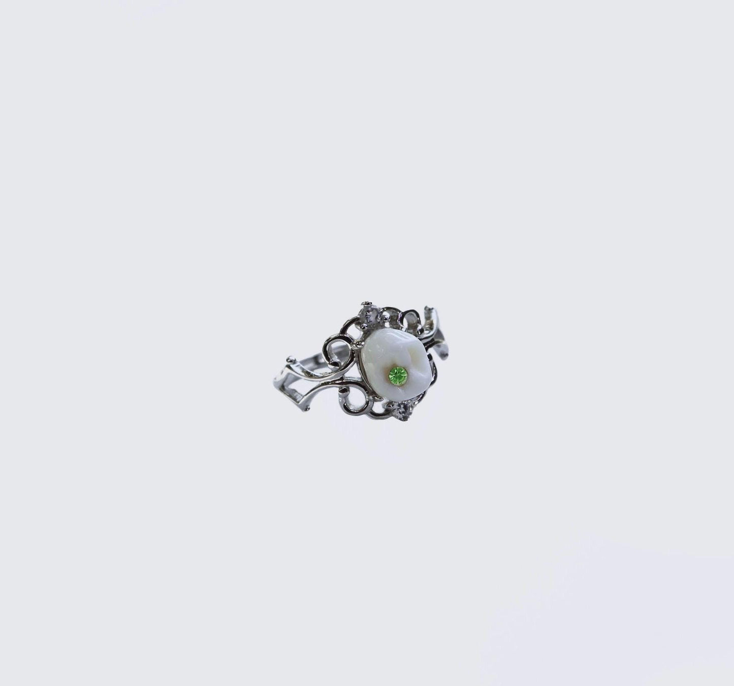 Custom Human Tooth Ring