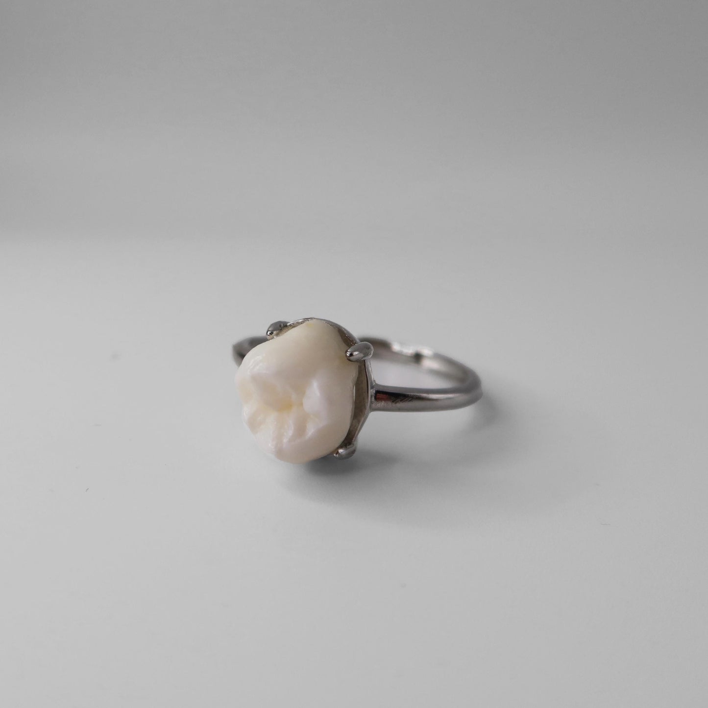 Custom Human Tooth Ring