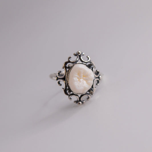 Custom Human Tooth Ring