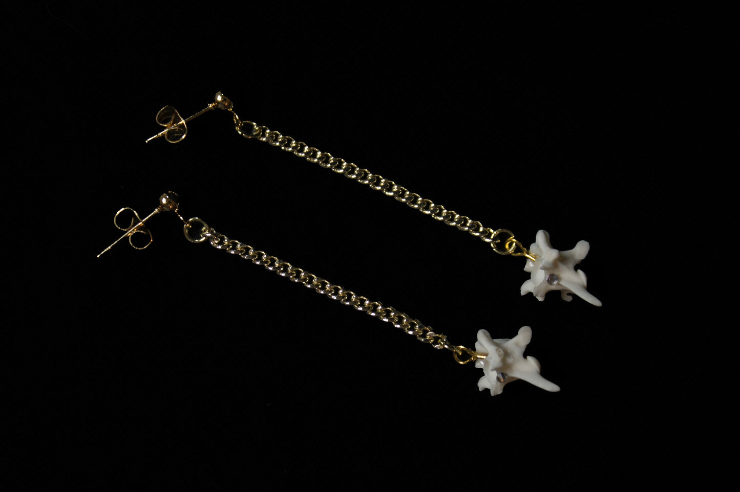 Spine Chilling Drop Earrings