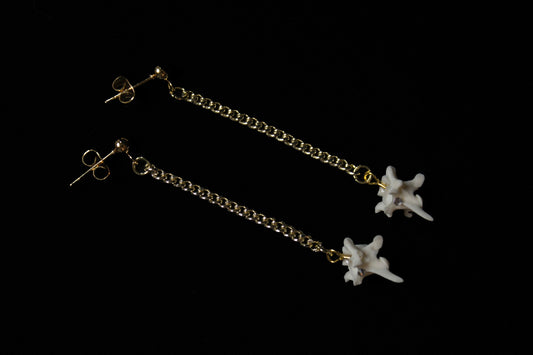 Spine Chilling Drop Earrings