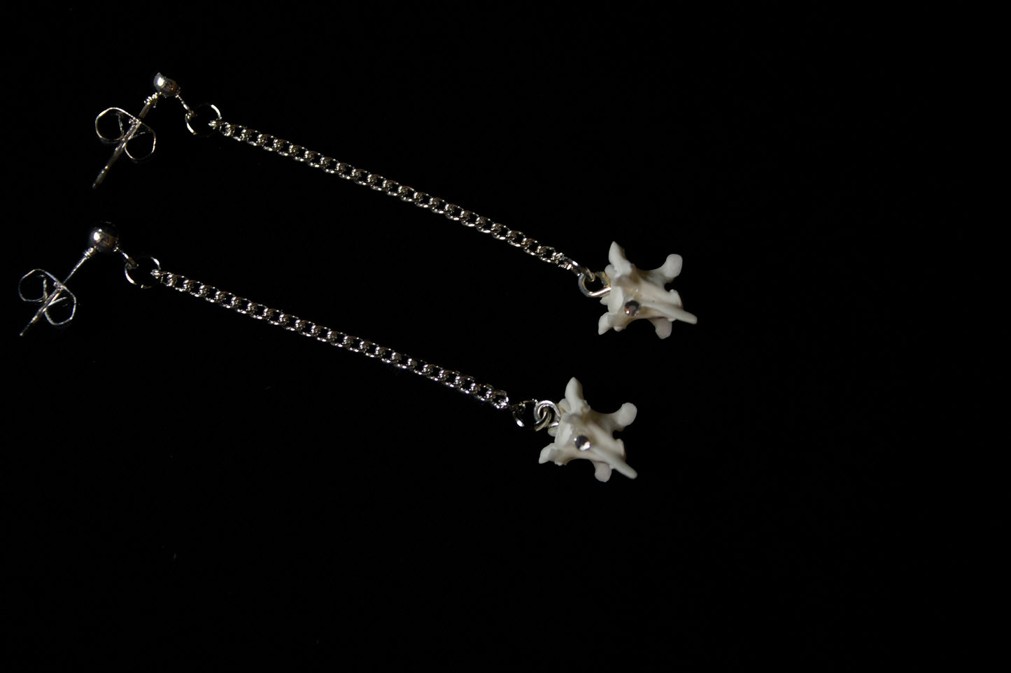 Spine Chilling Drop Earrings
