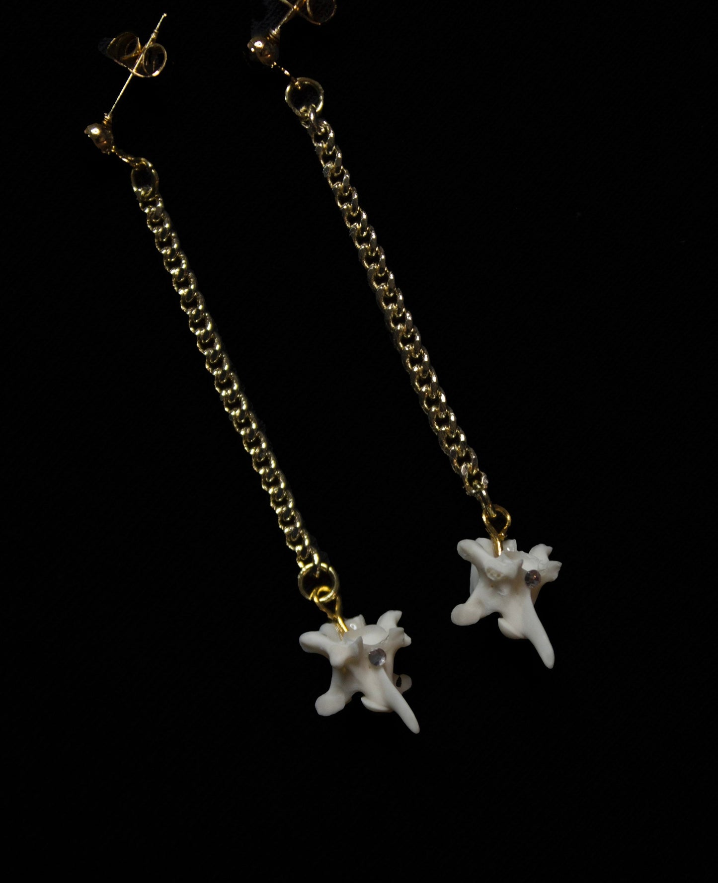 Spine Chilling Drop Earrings