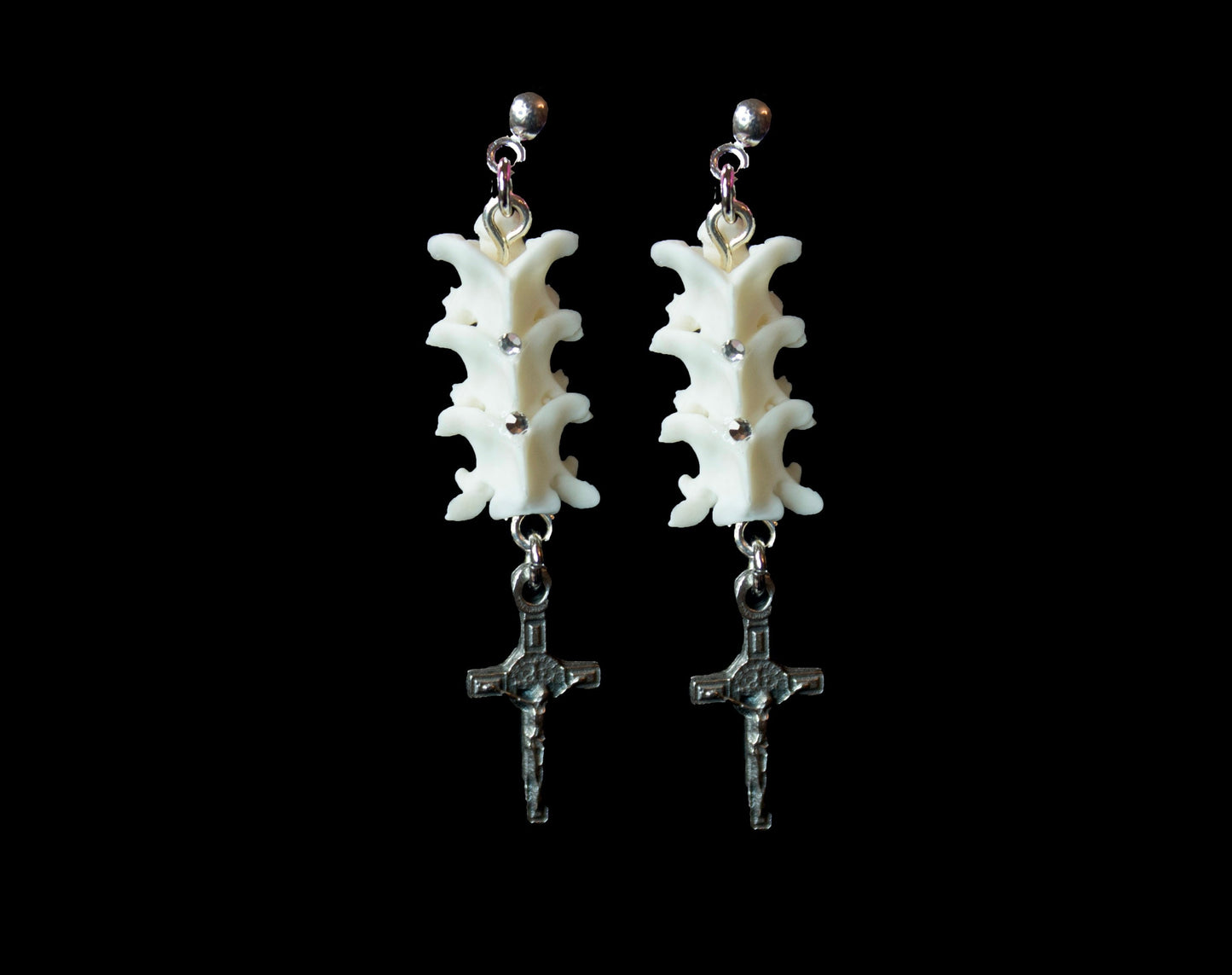 Spineless Rosary Earrings
