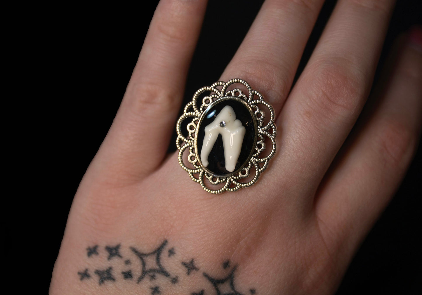 Coyote Molar Statement Ring