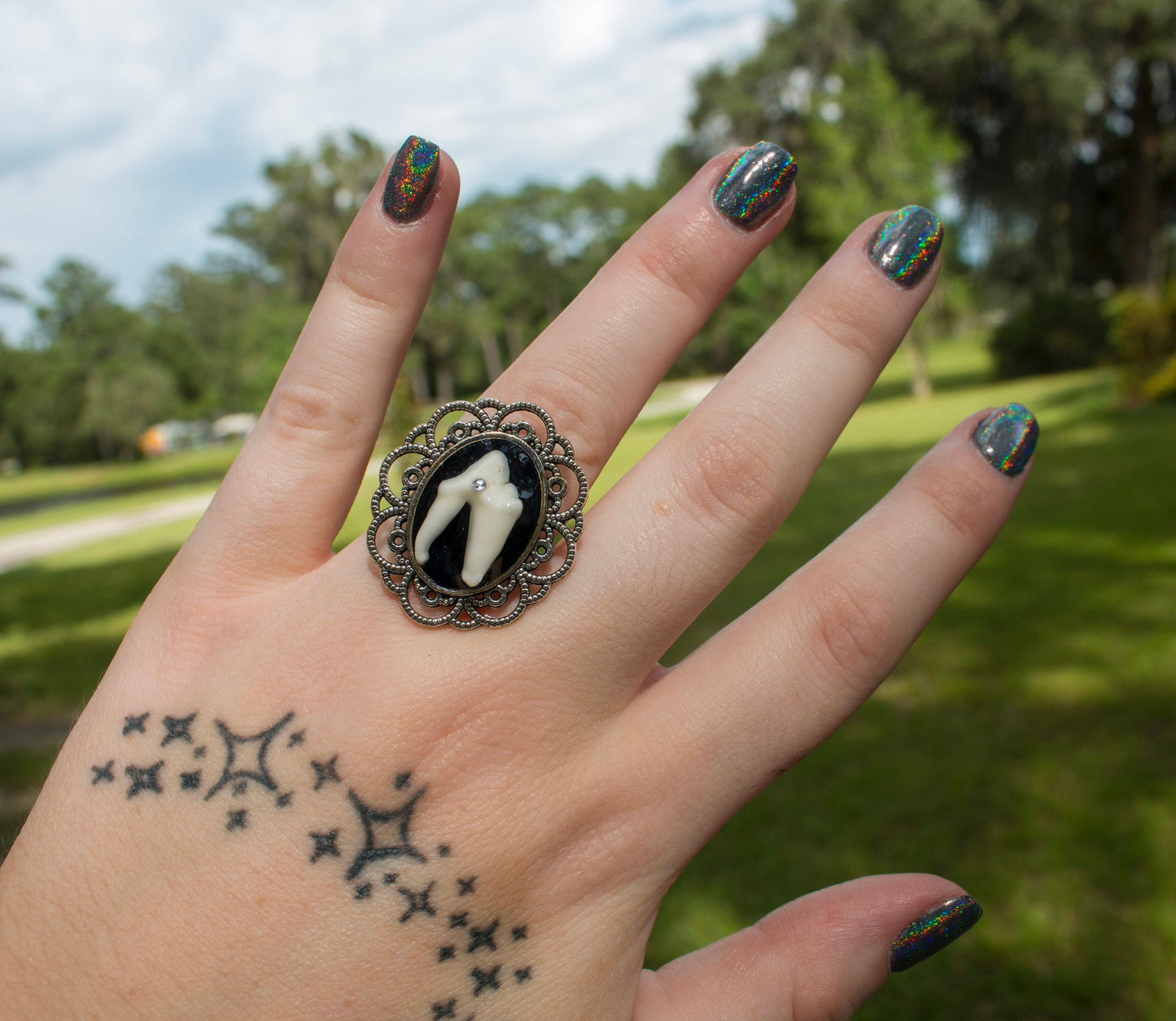Coyote Molar Statement Ring