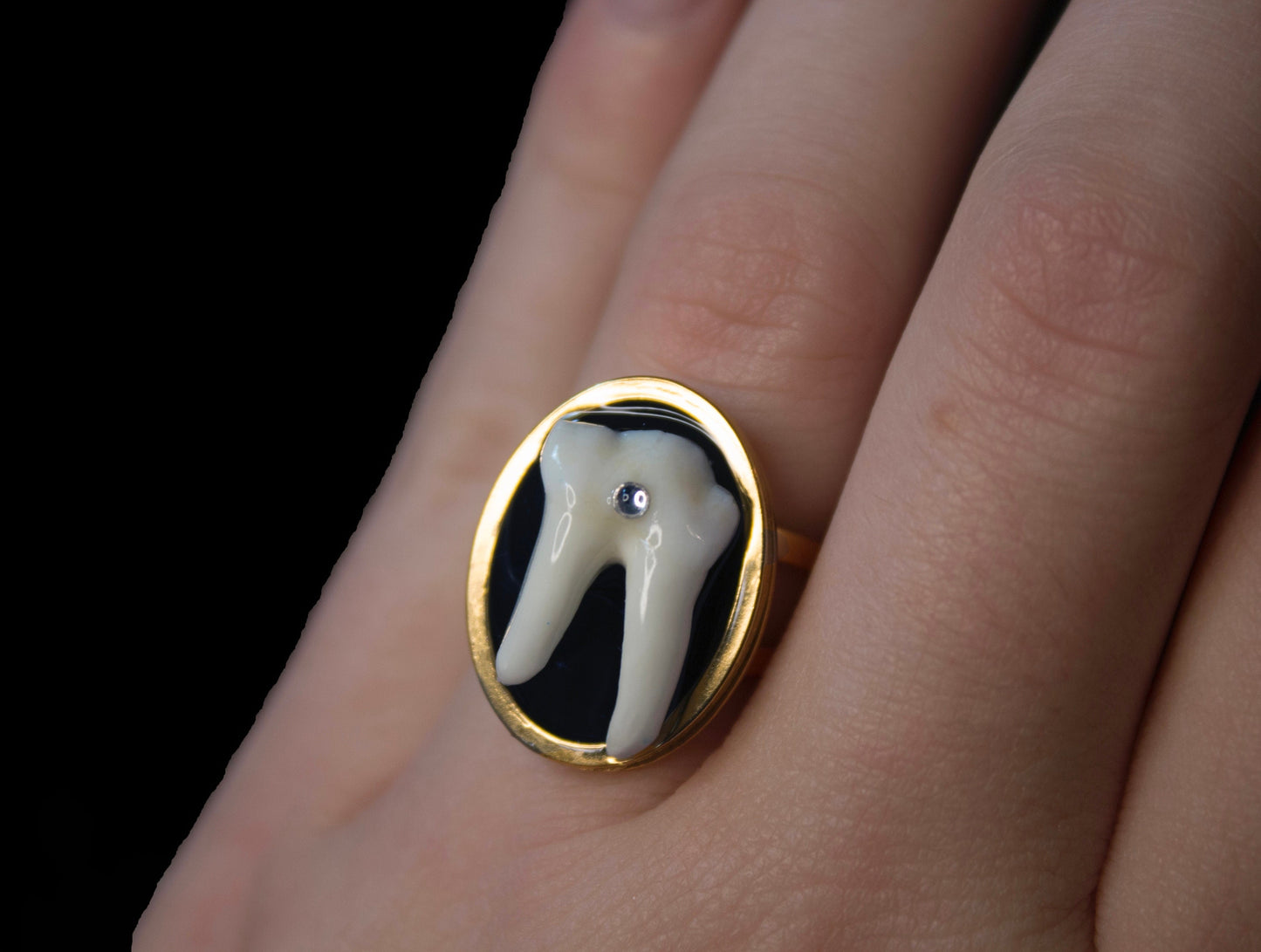 Coyote Molar Statement Ring