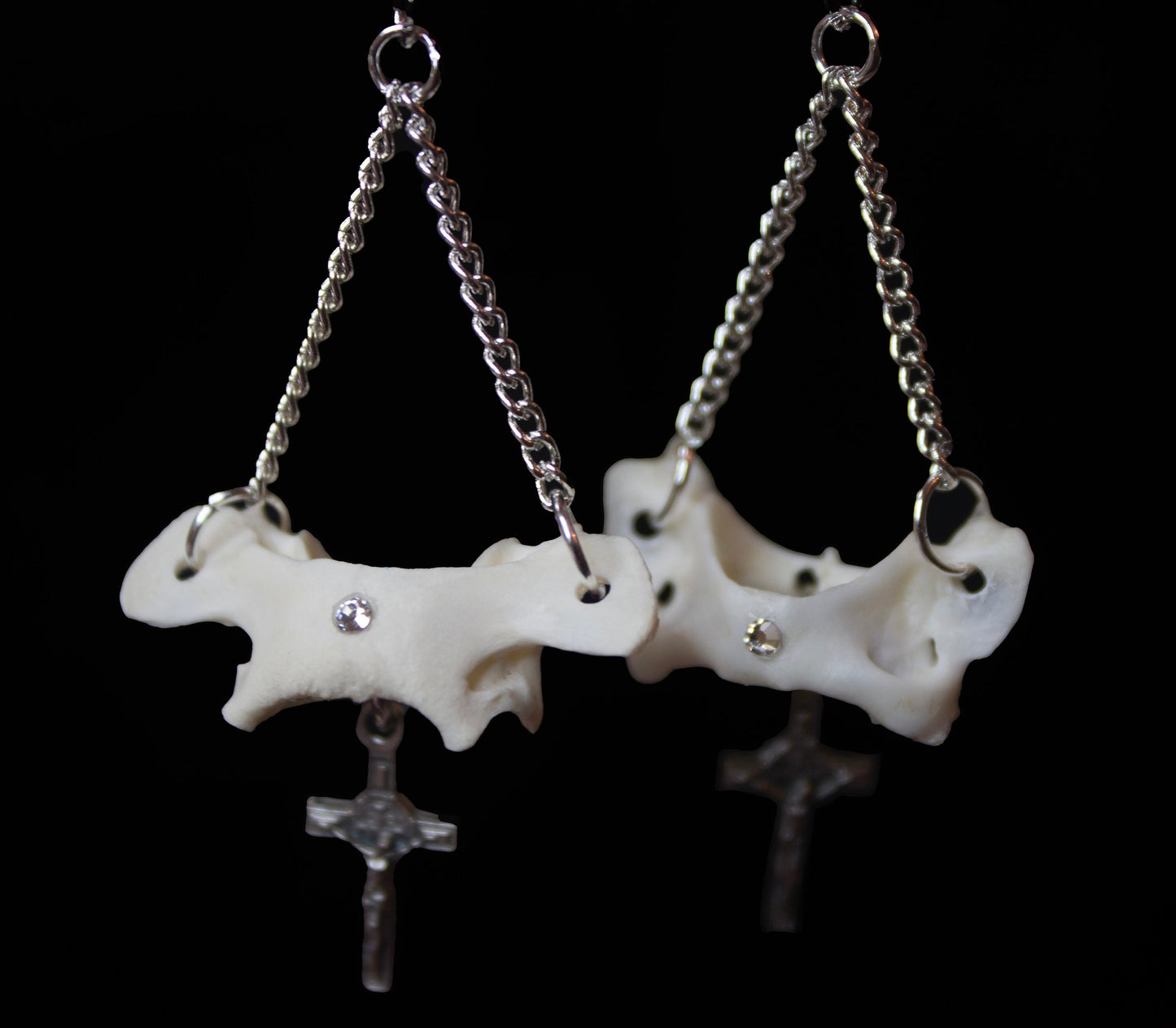 Hold Up the Heavens Atlas Bone Earrings