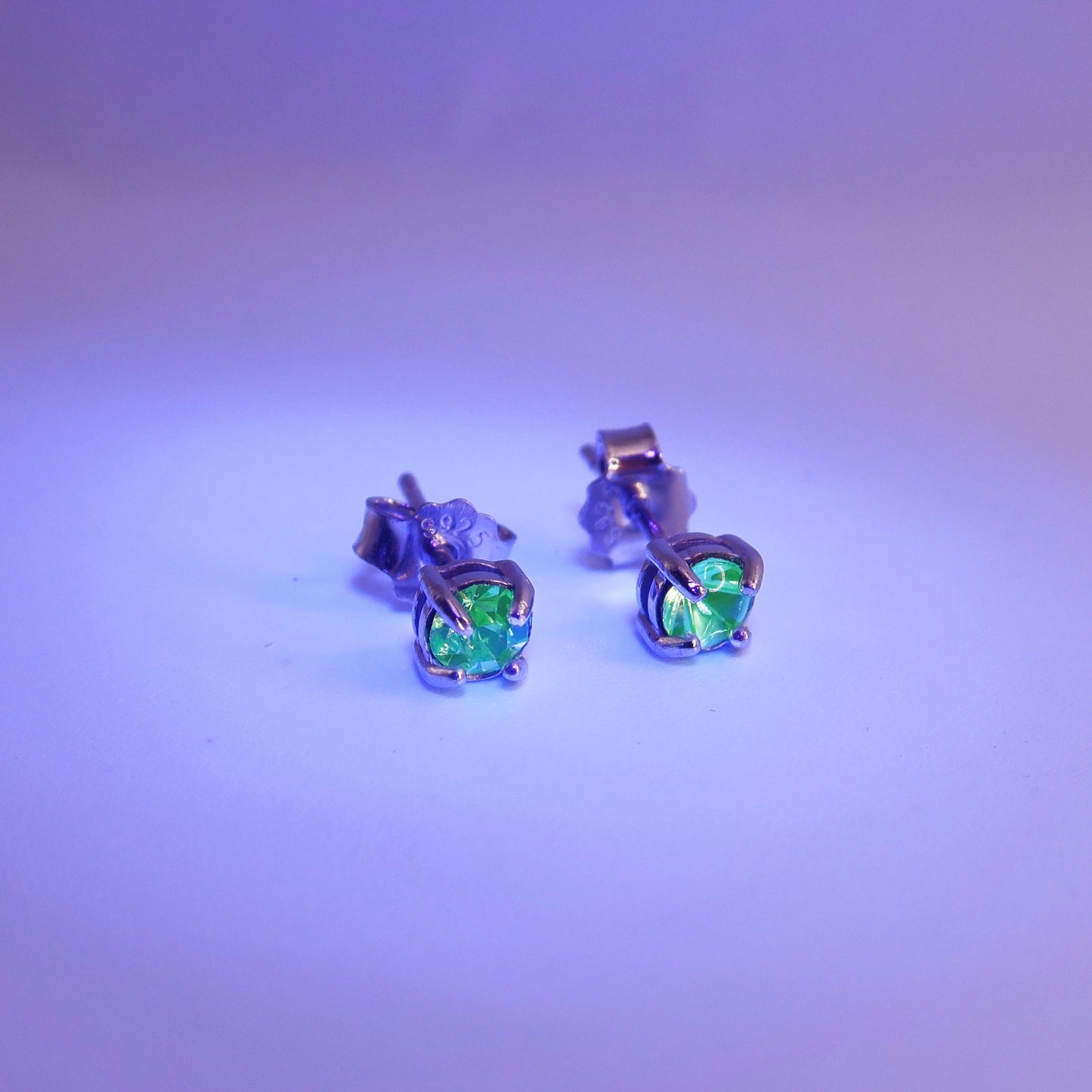 Uranium Glass Earrings