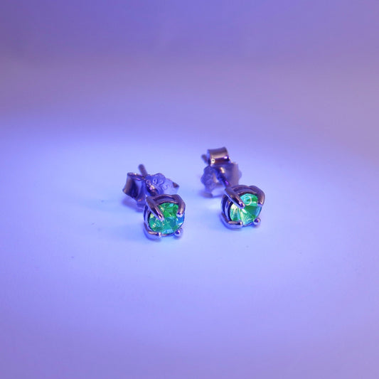 Uranium Glass Earrings