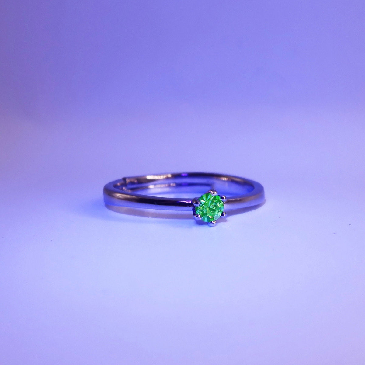 Uranium Glass Ring